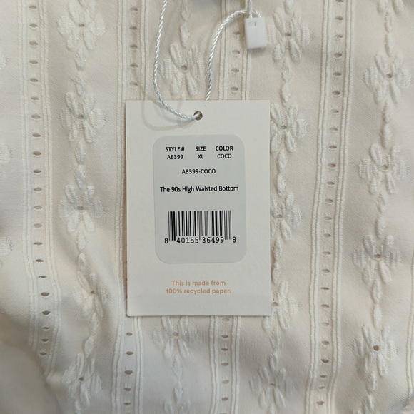 Andie Swim 90's High Waisted Bottom in COCO - Picture 7 of 8